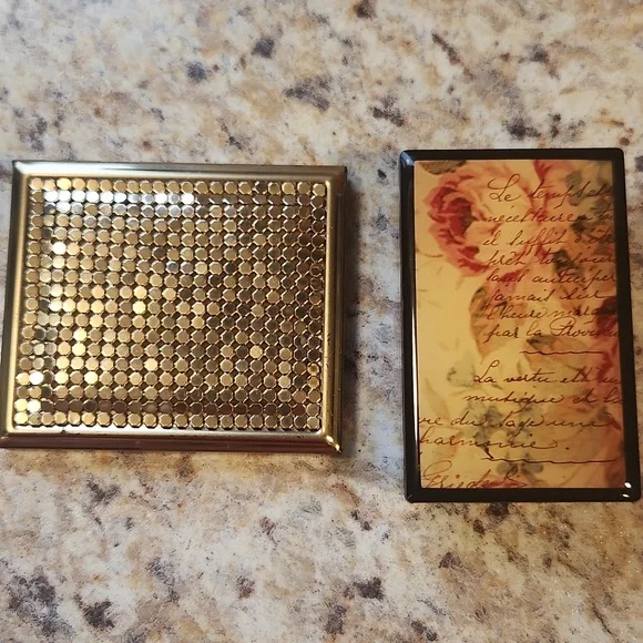Vintage Trinket Boxes, Compacts, Credit Card Holders Set Of 10 Damaged - Picture 6 of 11